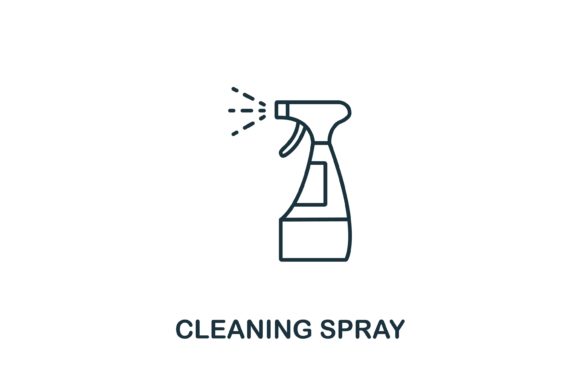 Cleaning Spray: A Versatile Design Asset for Modern Visual Projects