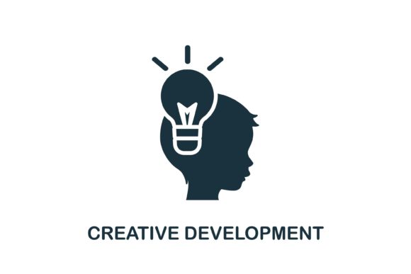 Creative Development Icon: A Versatile Design Asset for Modern Web and Graphic Projects
