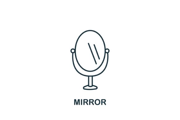 Mirror Icon from Barber Shop Collection: A Practical Guide for Designers and Creators