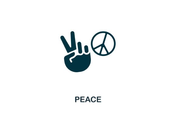 Peace Icon: Creative Design Element for Modern Projects