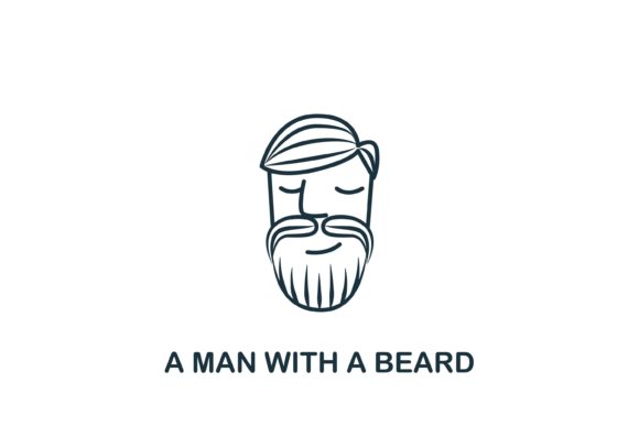 Understanding the A Man with a Beard Icon in Modern Design